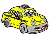 Desenho Herbie Taxista pintado por matheus