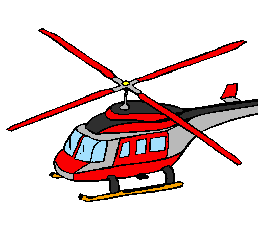 Desenho Helicoptero  pintado por helicóptero-aguia