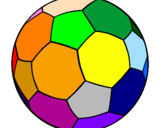 Desenho Bola de futebol II pintado por joao pedro