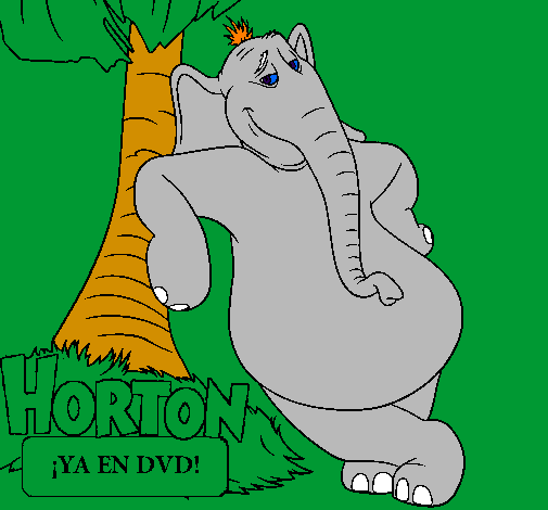 Desenho Horton pintado por william martins silvino