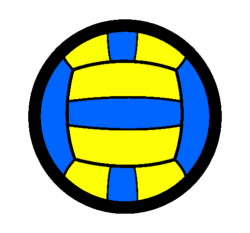Desenho Voleibol pintado por guilmon rodrigues