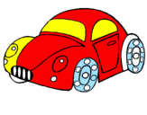 Desenho Carro de brinquedo pintado por will melgaço