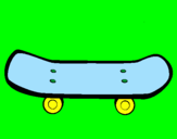 Desenho Skate II pintado por danyelly