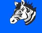 Desenho Zebra II pintado por zelia