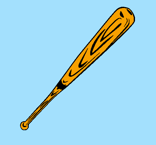Desenho Bastão de basebol pintado por lorena gladiador