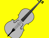 Desenho Violino pintado por marco antonio