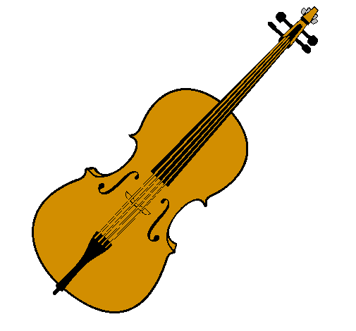 Desenho Violino pintado por Violino