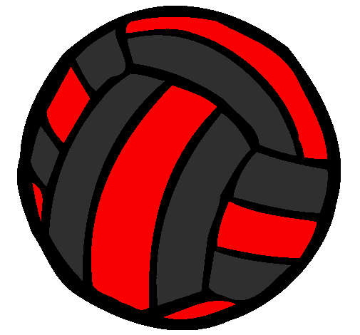 Desenho Bola de voleibol pintado por bola daniela