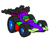 Desenho Carro de Fórmula 1 pintado por murilo