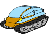 Desenho Nave tanque pintado por elias