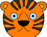 Desenho Tigre II pintado por tigrão