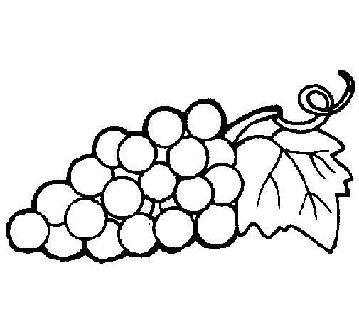 Desenho Uvas pintado por luan