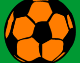 Desenho Bola de futebol pintado por joao leao 120