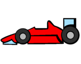 Desenho Fórmula 1 pintado por Bernardo