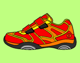 Desenho Sapato de ginástica pintado por Paty