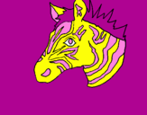 Desenho Zebra II pintado por izacat