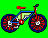 Desenho Bicicleta pintado por .!. <<== Aki óó