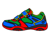 Desenho Sapato de ginástica pintado por Danilo