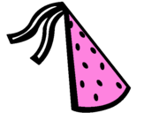 Desenho Chapéu de aniversário pintado por chap.rosa