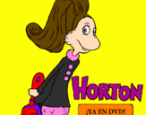 Desenho Horton - Sally O'Maley pintado por agatha