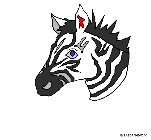 Desenho Zebra II pintado por FEMEA CABRA MACHO