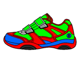 Desenho Sapato de ginástica pintado por JCfufop  