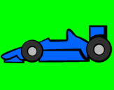Desenho Fórmula 1 pintado por marcel