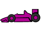 Desenho Fórmula 1 pintado por raquel