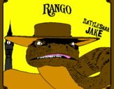 Desenho Rattlesmar Jake pintado por gabriel