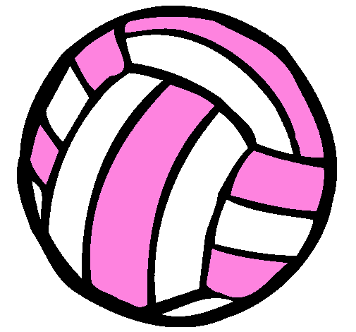 Desenho Bola de voleibol pintado por bola de volei