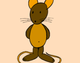 Desenho Rata de pé pintado por Ratatoing