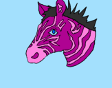 Desenho Zebra II pintado por raissa gatinha