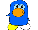 Desenho Pinguim 2 pintado por lorena tomé