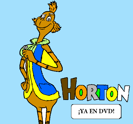 Desenho Horton - Prefeito pintado por ben10