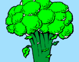 Desenho Brócolos pintado por ben10