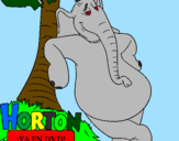 Desenho Horton pintado por joaovitor