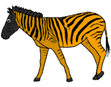 Desenho Zebra pintado por pedro Henrique 