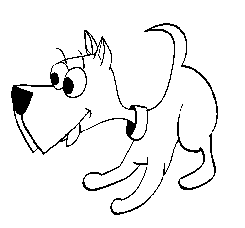 Desenho Cachorro III pintado por cachorro