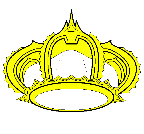 Desenho Corona pintado por isabele   rossetto