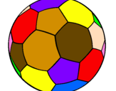 Desenho Bola de futebol II pintado por GUSTAVO