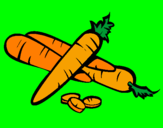 Desenho Cenoura II pintado por cenoura