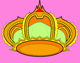 Desenho Corona pintado por tomas