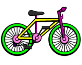 Desenho Bicicleta pintado por lais