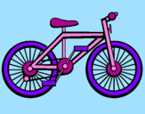 Desenho Bicicleta pintado por Snooooooopy