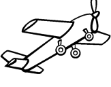 Desenho Brinquedo avião pintado por p