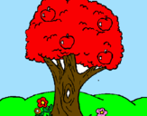 Desenho Macieira  pintado por rodrigo