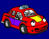 Desenho Herbie Taxista pintado por tonho