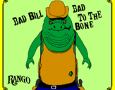 Desenho Bad Bill pintado por joaquim