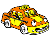Desenho Herbie Taxista pintado por diogommiranddiogommiranda
