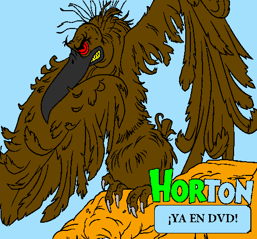 Desenho Horton - Vlad pintado por gabriel